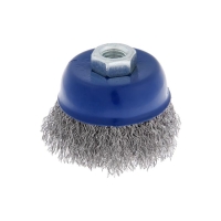 Щетка металлическая для УШМ ТУНДРА, &laquo;чашка&raquo;, М14, 75 мм