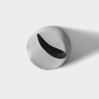 Насадка кондитерская KONFINETTA &laquo;Лепесток большой&raquo;, d=3,4 см, выход d=3 см, нержавеющая сталь