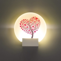 Бра "Дерево любви" LED 6Вт 4000К белый 19,5х6х19,5 см