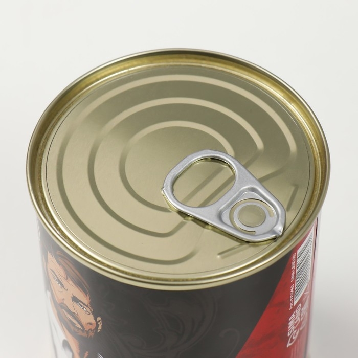 Носки с принтом в банке Носки с принтом в банке "Мужик №1" (мужские, "Геральдическая лилия")