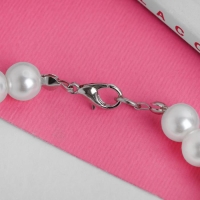 Бусы &laquo;Выбражулька&raquo; жемчужинки, 40 см, цвет белый