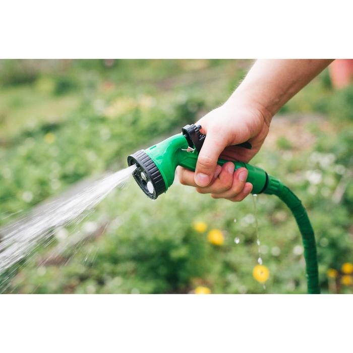Пистолет для полива, 5 режимов, быстросъёмное соединение, рр&minus;пластик, Greengo