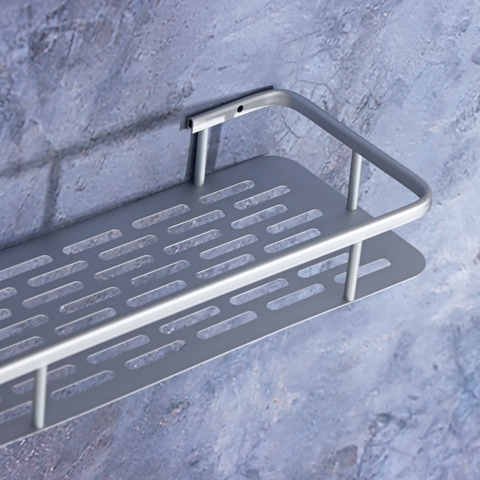 Полка для ванной комнаты, 31,5&times;13&times;5 см, алюминий