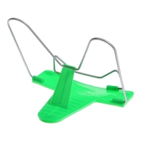 Подставка для книг Calligrata "ПРЕСТИЖ", с пластмассовым упором, европодвес, зелёная Подставка для книг Calligrata "ПРЕСТИЖ", с пластмассовым упором, европодвес, зелёная