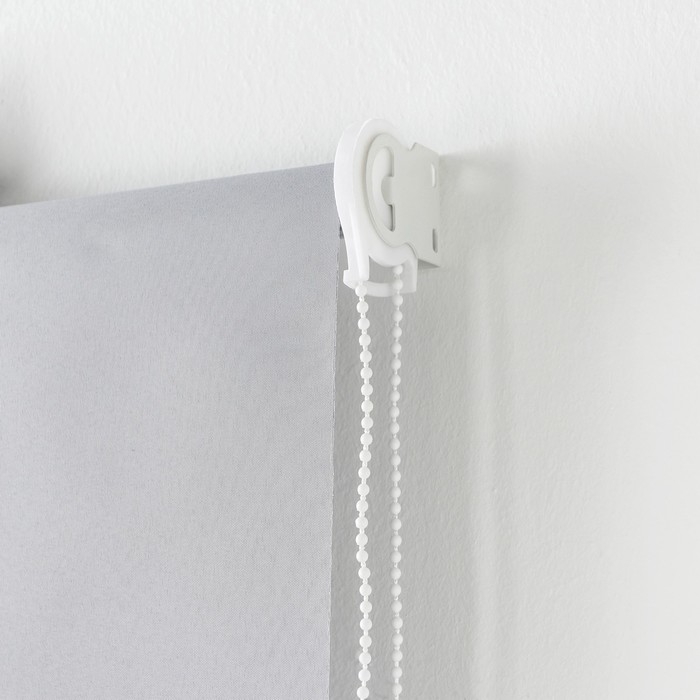 Штора рулонная &laquo;Механика. Блэкаут&raquo;, 60&times;180 см (с учётом креплений 3,5 см), цвет серый