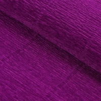 Бумага для упаковки и поделок, Cartotecnica Rossi, гофрированная, фиолетовая, однотонная, двусторонняя, рулон 1 шт., 0,5 х 2,5 м