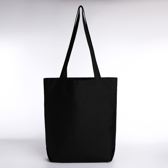 Шопер Котики, 40х12х38, цвет чёрный Шопер Котики, 40х12х38, цвет чёрный