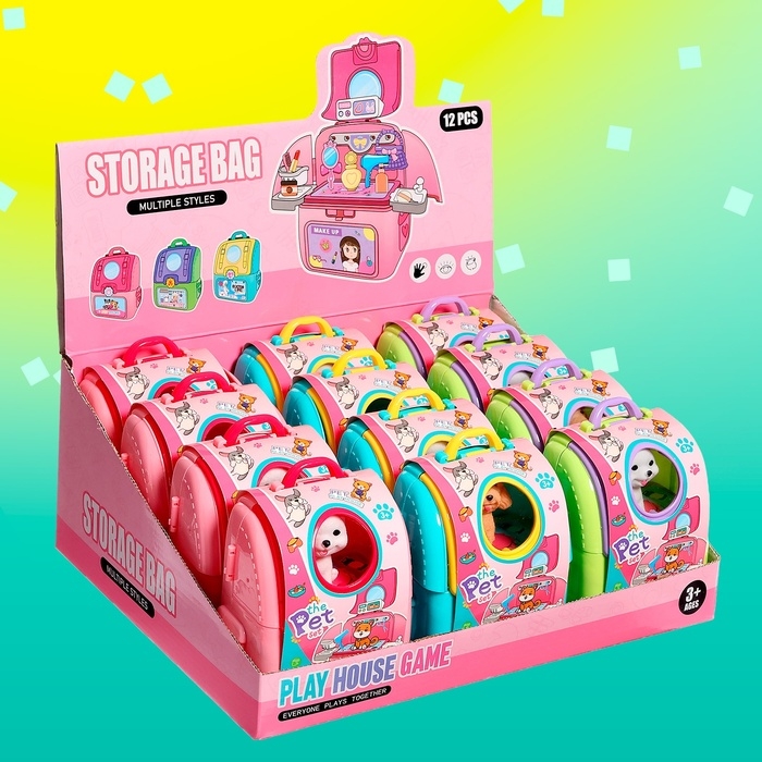 Игрушка-сюрприз &laquo;Любимый питомец&raquo; в рюкзачке, с аксессуарами, МИКС