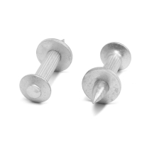 Дюбель-гвоздь "ТУНДРА", гвоздевой, для монтажного пистолета, оцинкованный, 4.5x30 мм, 0.5 кг