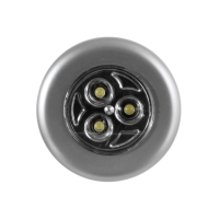 Светильник пушлайт 3 диода 6,5х6,5х2,3 см RISALUX