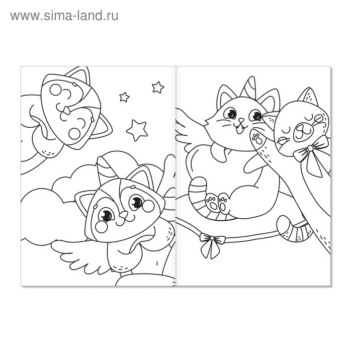 Раскраски для девочек набор &laquo;Стильные картинки&raquo;, 8 шт. по 12 стр.