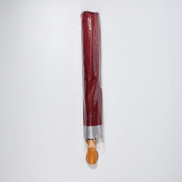 Зонт полуавтоматический &laquo;Кромка&raquo;, 3 сложения, 8 спиц, R = 60/70 см, D = 140 см, цвет МИКС