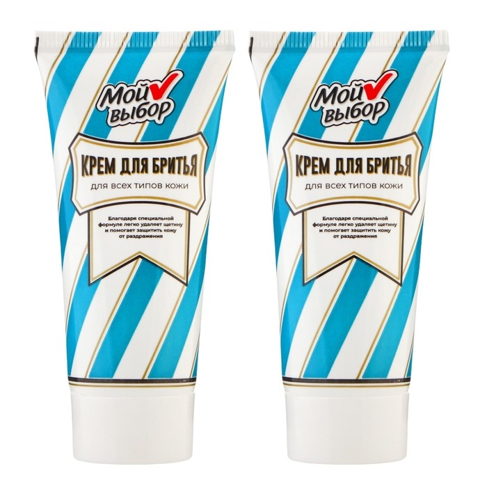 Крем для бритья Мой выбор, 2 шт по 40 мл