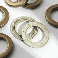 Люверсы для штор, d = 3,4/5,5 см, 10 шт, цвет бронзовый Люверсы для штор, d = 3,4/5,5 см, 10 шт, цвет бронзовый