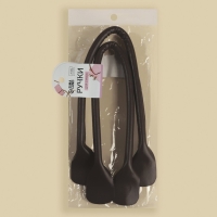 Ручки для сумки, пара, 44 &plusmn; 1 &times; 1 см, цвет коричневый