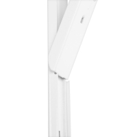 Кронштейн складной для столов и полок ТУНДРА, F001 , 2 шт., длина 350 мм., сталь, цвет белый   97039