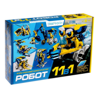 Электронный конструктор &laquo;Робот 11 в 1&raquo;, работает от солнечной батареи