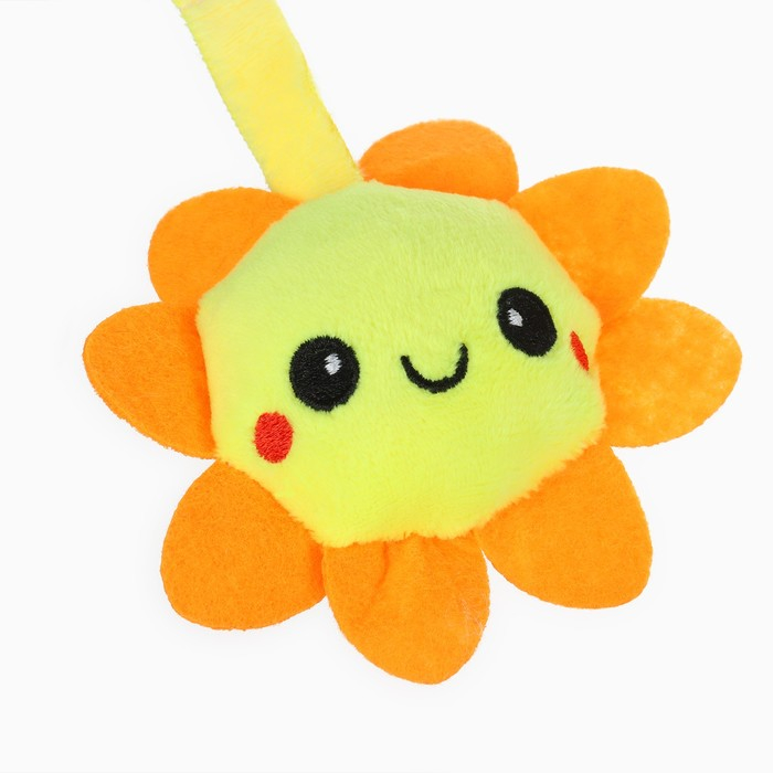 Растяжка - спираль с игрушками дуга на коляску / кроватку для малышей 0+ &laquo;Маленькое счастье&raquo;, Крошка Я