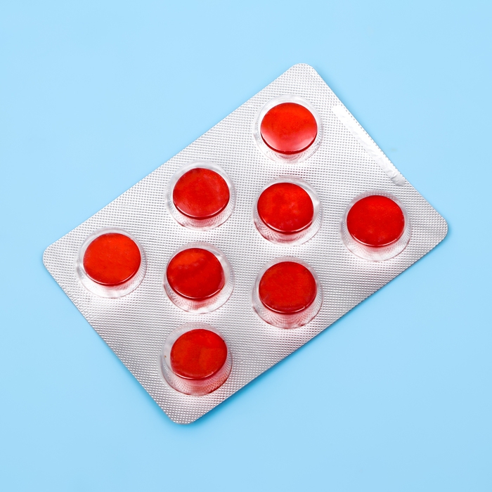 Леденцы "Небубнин" со вкусом клубники со сливками, 16 г