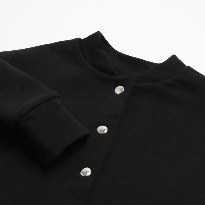 Бомбер детский MINAKU цвет чёрный, рост 110 см