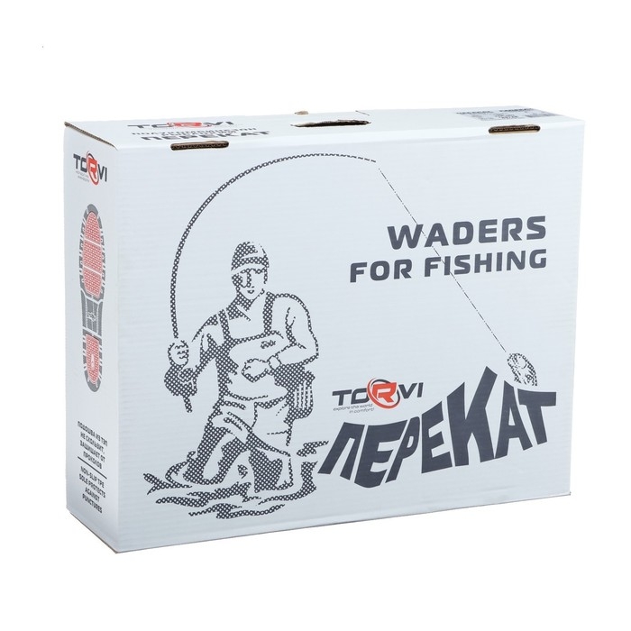 Сапоги (полукомбинезон) TORVI ЭВА &laquo;Перекат&raquo; без вкладыша, цвет олива, размер 42-43, L (52-54)