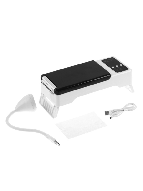 Лампа для гель лака, LED. 24 диода, 72 Вт, от USB, складная, белая