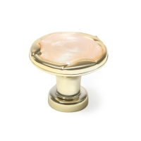 Ручка кнопка ТУНДРА РК018GP, цвет золото, 8 шт TMP