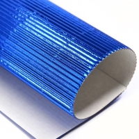 Картон цветной гофрированный, А4, 10 листов, 10 цветов, немелованный, двусторонний, в папке, 230 г/м&sup2;, Смешарики