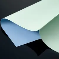 Пленка матовая двусторонняя для цветов и декора, небесно голубой, 60&times;60 см