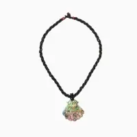 Кулон "Морское сокровище" ракушка абалон 25 см