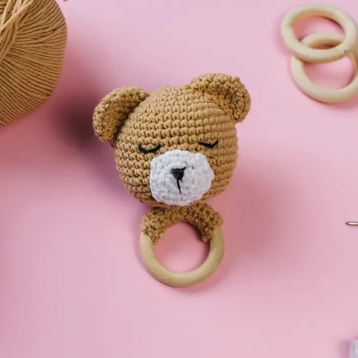 Набор колец для макраме, деревянные, d=3.33/5 см, 3 шт.