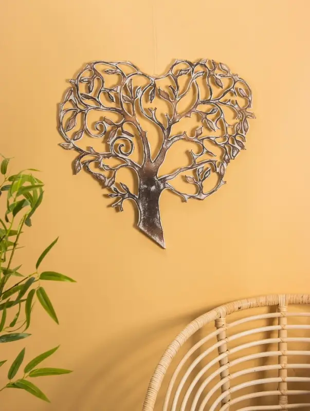 Панно "Дерево" МДФ, 60х60х1 см, коричневый