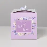 Коробка подарочная складная, упаковка, &laquo;With love&raquo;, 12 х 12 х 12 см