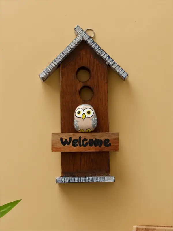 Панно "WELCOME" дерево 15х3х25 см