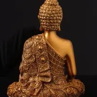 Фигура "Будда большой"  17х13 см, бронза