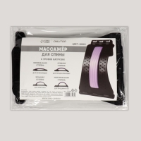 Массажёр для спины, четырёхуровневый, 37 × 24,5 см, цвет МИКС Массажёр для спины, четырёхуровневый, 37 × 24,5 см, цвет МИКС