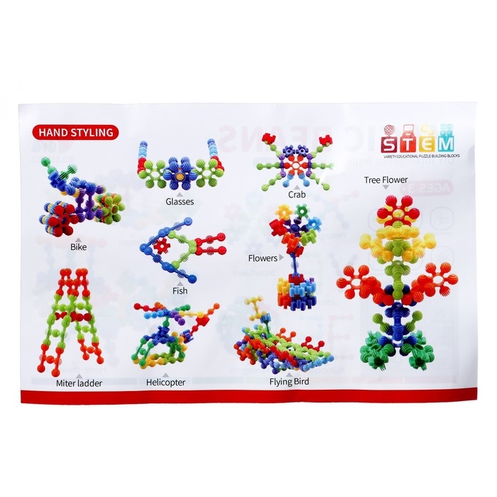 Конструктор обучающий &laquo;Молекулы&raquo;, 34 детали