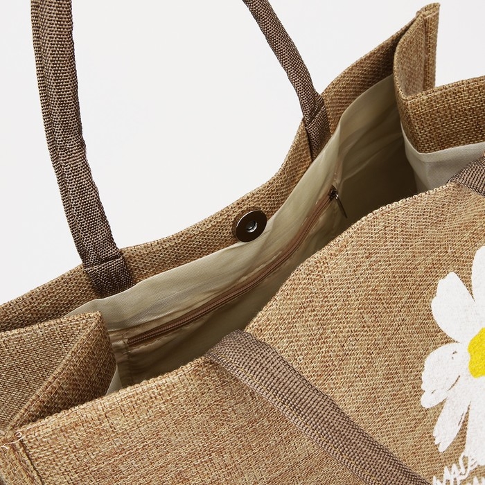 Шопер на магните, цвет бежевый