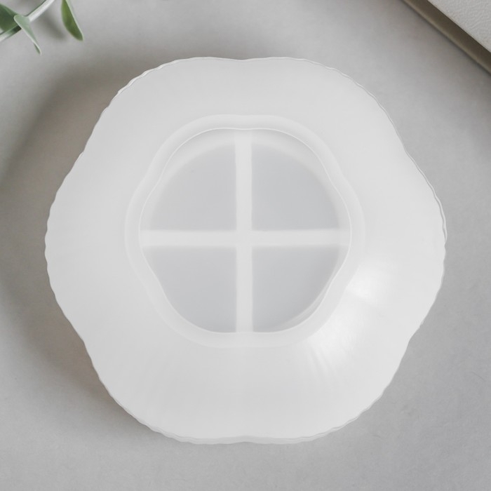 Молд силикон "Подсвечник бутон" 9х9х4,5 см