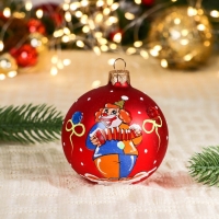 Шар "Клоун с гармошкой" 8 см микс