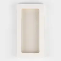 Коробка для шоколада &laquo;Белая&raquo;, с окном, 16.4 х 8.4 х 1.7 см