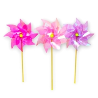 Набор штекеров "Космическая ромашка" 3шт, 23х23см/38см Набор штекеров "Космическая ромашка" 3шт, 23х23см/38см