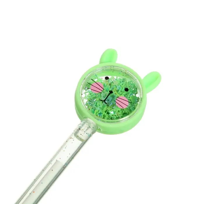 Ручка - прикол Calligrata &laquo;Блеск мышка&raquo;, гелевая, МИКС