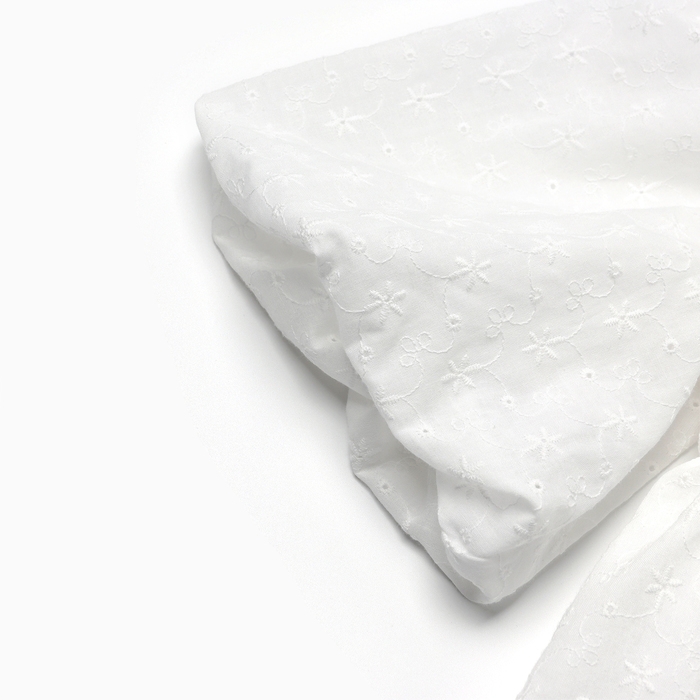 Платье для девочки MINAKU цвет белый, рост 116 см