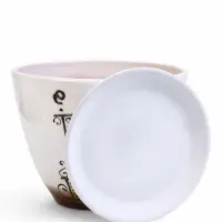 Горшок цветочный поддоном  8 л,  керамика, Вечер (М)