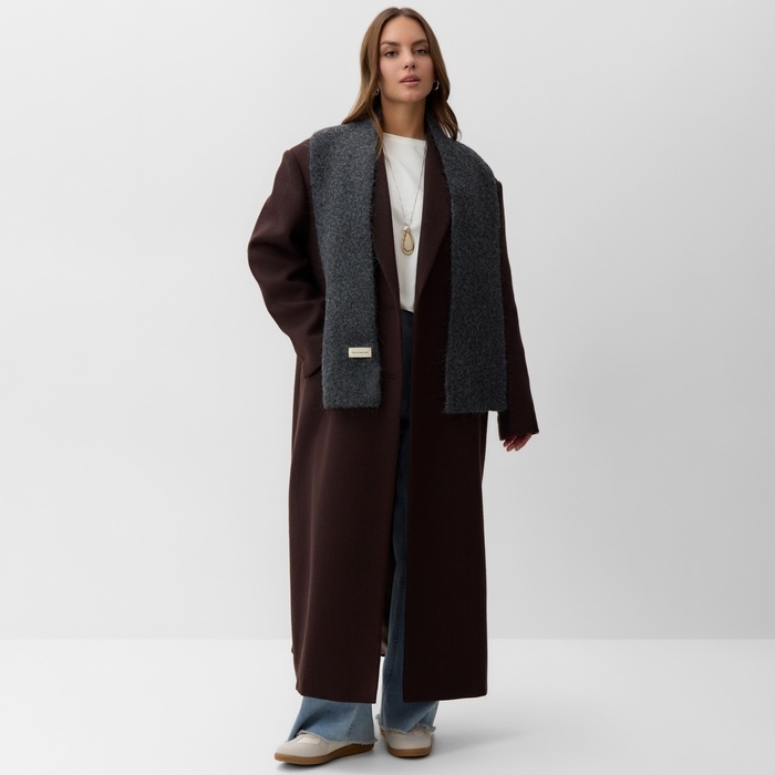 Шарф женский MIST, серый 16*160±5 см Шарф женский MIST, серый 16*160±5 см