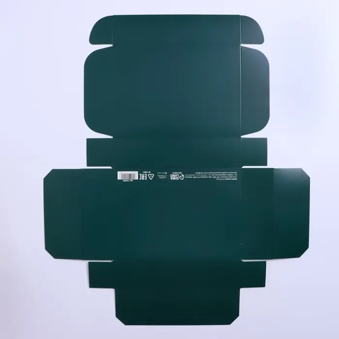 Коробка подарочная складная, упаковка, &laquo;Изумрудная&raquo;, 21 х 15 х 5 см