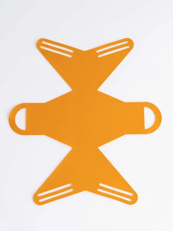 Кожанная подарочная сумочка 13 х12 х 5,5 см желтая