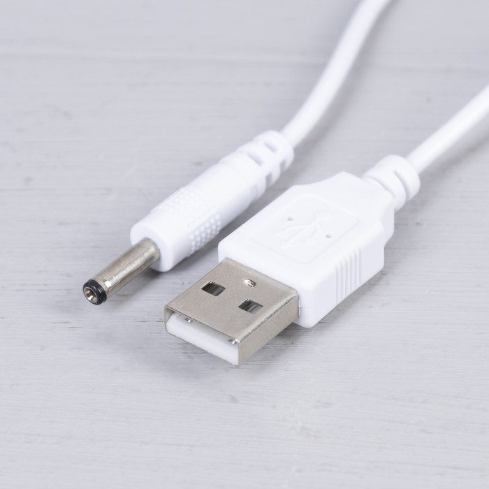 Светодиодная фигура &laquo;Поезд&raquo; 48 &times; 20 &times; 9.5 см, пластик, батарейки ААх3 (не в комплекте), USB, свечение тёплое белое