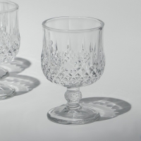 Набор фужеров, стеклянный, d=7.3 см, h=12 см, 205 мл, 6 шт